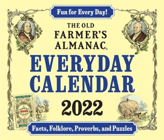The 2022 Old Farmer's Almanac Everyday Calendar