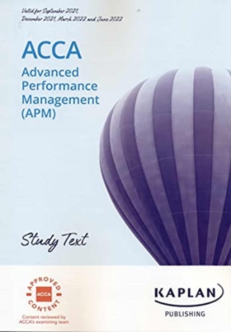 ADVANCED PERFORMANCE MANAGEMENT - STUDY TEXT