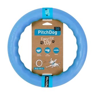 PitchDog tréningový Kruh pre psov modrý 28cm