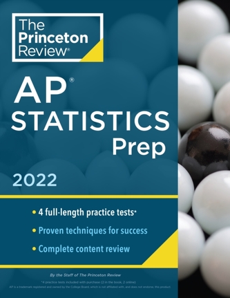 Princeton Review AP Statistics Prep, 2022