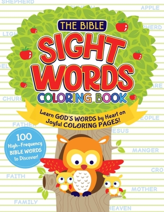 The Peace of Mind Bible Sight Words Coloring Book