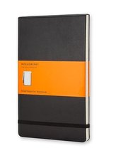 Moleskine: Reportér tvrdý linkovaný černý L