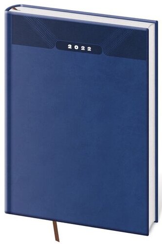 Diář 2022 denní A5 Print - modrá
