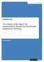 \"In a Station of the Metro\" als repräsentatives Beispiel für Ezra Pounds imagistische Dichtung