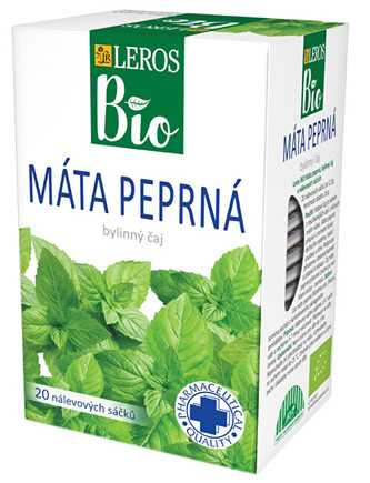 LEROS BIO Máta peprná 20 x 1,3 g