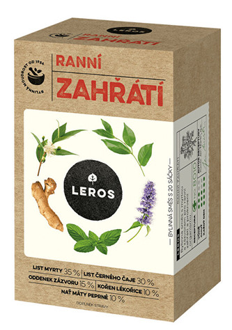 LEROS Ranné zahriatie 20 x 1.5 g