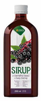 LEROS Sirup Černý bez 250 ml
