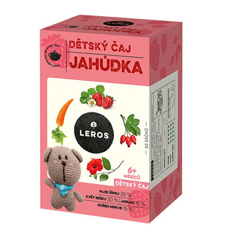 LEROS LEROS Detský čaj Jahôdka 20 x 2g