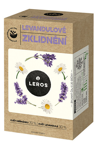 LEROS Levanduľové upokojenie 20 x 1 g