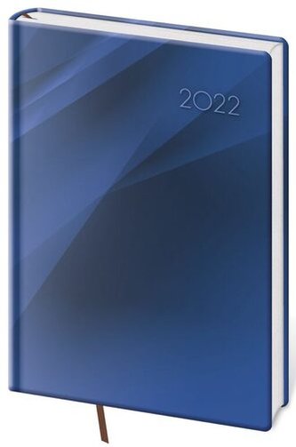 Diář 2022 Vario - Blue design, týdenní, A5