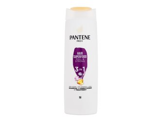 Pantene Šampon pro poškozené vlasy 3 v 1 Super Strength Full & Strong (Shampoo) Objem 360 ml woman