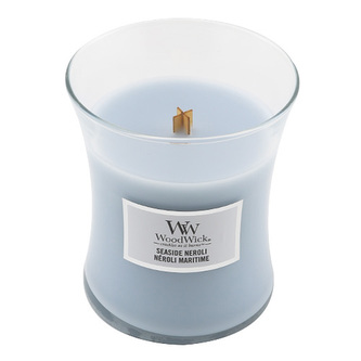 WoodWick Seaside Neroli sviečka váza 275g