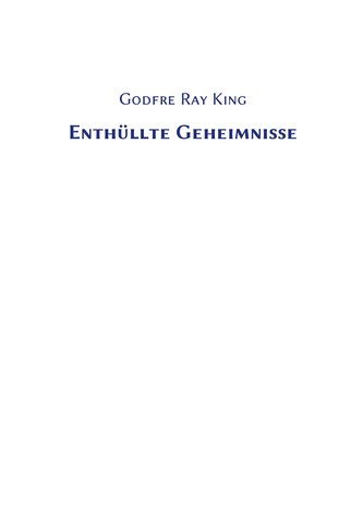 Enthüllte Geheimnisse