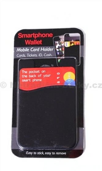 Chytrá peněženka černá