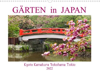 Gärten in Japan (Wandkalender 2022 DIN A3 quer)