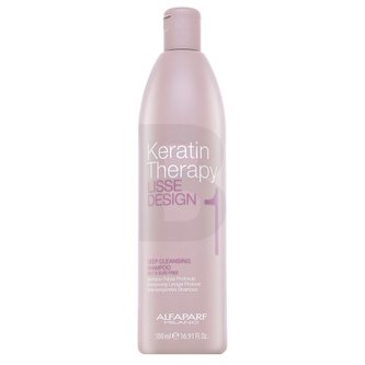 Alfaparf Milano Hloubkově čisticí šampon Lisse Design Keratin Therapy (Deep Cleansing Shampoo) Objem 500 ml woman