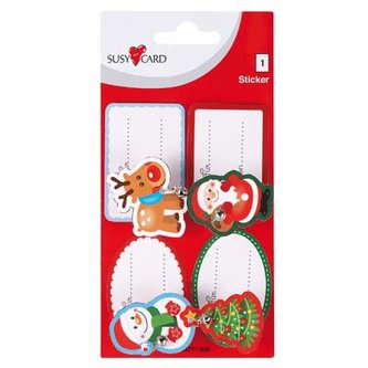 SusyCard - Vánoční etikety -