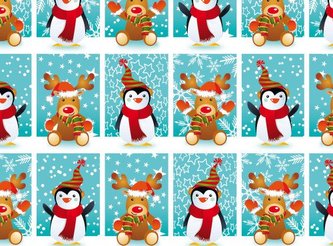 SusyCard - Vánoční dárkový papír