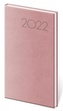 Diář 2022 týdenní kapesní Print - růžová