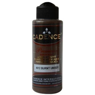 Akrylová barva Cadence Premium - umbra / 70 ml