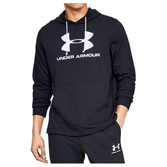Pánská mikina Under Armour, Sportstyle Terry Logo Hoodie-Blk | Černá | 1348520-001-M