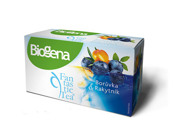BIOGENA Fantastic Borůvka & Rakytník 20 x 2g