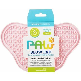 PetDreamHouse lízacia podložka Paw Lick Pad – svetlo ružová