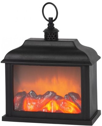 Dekorácia krb 3x SMD LED 21x10x27 cm s časovačom