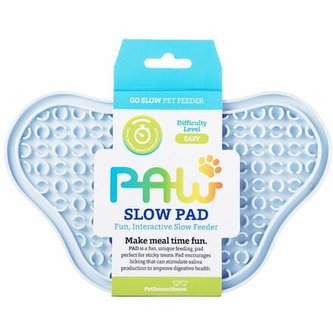 PetDreamHouse lízacia podložka Paw Lick Pad – svetlo modrá