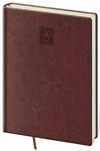 Diář 2022 Nebrasca - anglicky červený, týdenní, A5