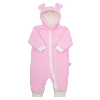 Dětský podzimní overal New Baby MiMi růžový - velikost 68 (4-6m)