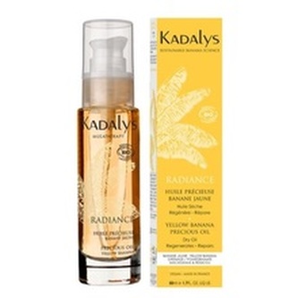 Kadalys Rozjasňující suchý olej na pleť, tělo a vlasy ze žlutého banánu BIO Radiance (Precious Oil Yellow Banana) 50 ml woman