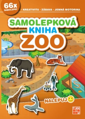 Samolepková kniha ZOO - Nalepuj