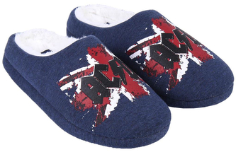 Pánské nazouvací trepky AC/DC: England Flag (velikost EU 38/39)