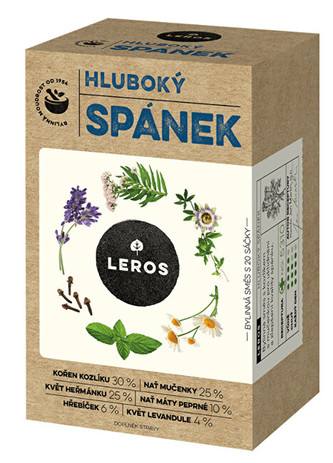 LEROS Hlboký spánok 20 x 1 g