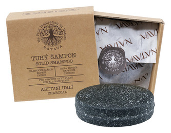 Natava Tuhý šampón - Aktívne uhlie 85 g