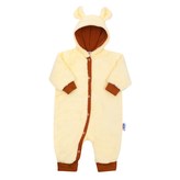 Dětský podzimní overal New Baby MiMi žlutý - velikost 62 (3-6m)