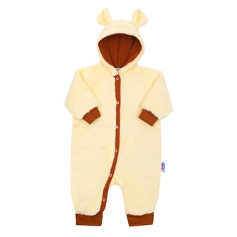 Dětský podzimní overal New Baby MiMi žlutý - velikost 62 (3-6m)