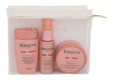 Kérastase Discipline šampon Discipline Bain Fluidealiste Smooth-In- Motion Shampoo 80 ml + péče na vlasy Discipline Fluidissime Complete Anti-Frizz Care 45 ml + maska na vlasy Discipline Smooth-In-Motion Masque 75 ml + kosmetická taštička