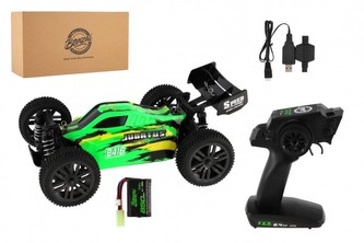 Auto RC Buggy Bonzai Jubatus terénne 30cm plast zelené 2,4 GHz na bat. + dôb. pack v krab. 40x14x21cm Auto RC Buggy Bonzai Jubatus terénne 30cm plast zelené 2,4 GHz na bat. + dôb. pack v krab. 40x14x21cm