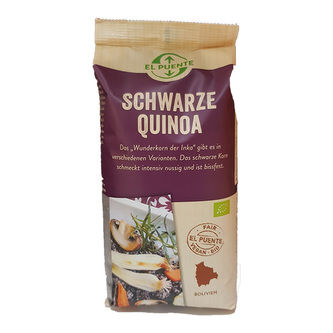 El Puente Bio černá quinoa z Bolívie, 450 g