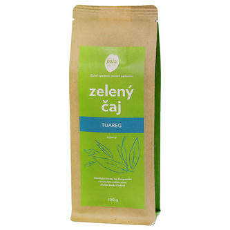 Fairobchod Zelený čaj Tuareg s mátou, větší balení Hmotnost: 400 g