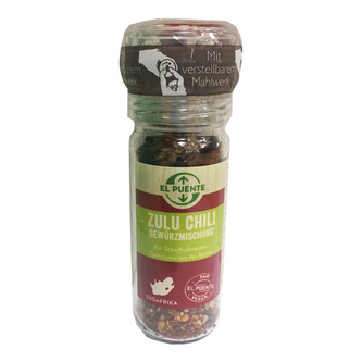 El Puente Mlýnek s africkým kořením Zulu chilli, 40 g
