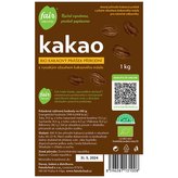 Fairobchod Bio kakaový prášek plnotučný přírodní z Dominikánské republiky, 1 kg