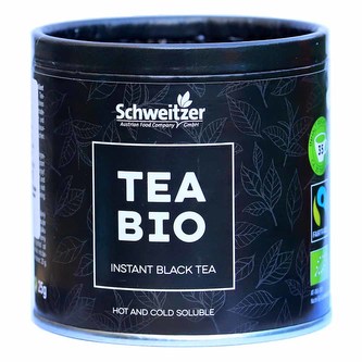 Schweitzer Bio instantní černý čaj, 25 g
