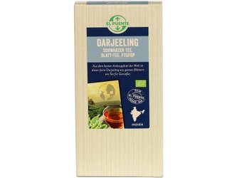 El Puente Bio sypaný černý čaj Darjeeling FTGFOP, 90 g