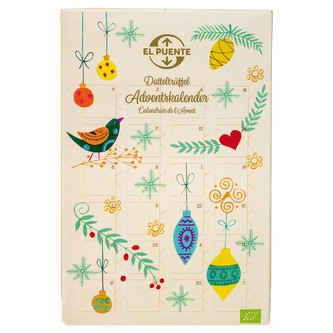 El Puente Bio adventní kalendář s datlovými lanýži z Egypta, 240 g