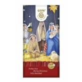 Gepa Bio vánoční mléčná čokoláda, 100 g