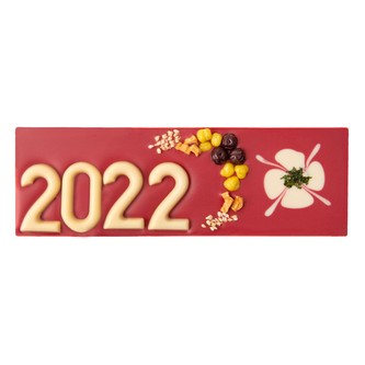 Bio novoroční malinová čokoláda Zotter 2022, 100 g