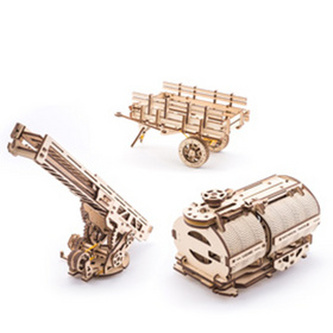 Dřevěný mechanický model Doplňky k nákladnímu vozu UGM11